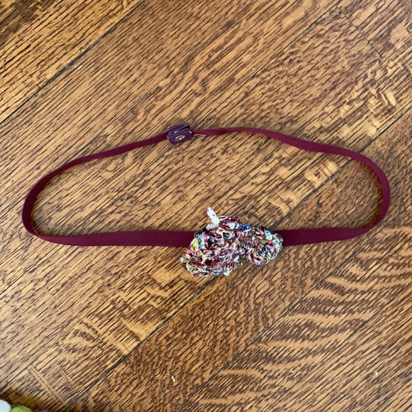 Anthropologie Accessories - Anthropologie Elastic Flower Belt